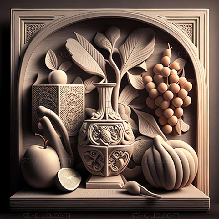 3D model still life (STL)